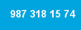 987 318 15 74 987 318 15 74